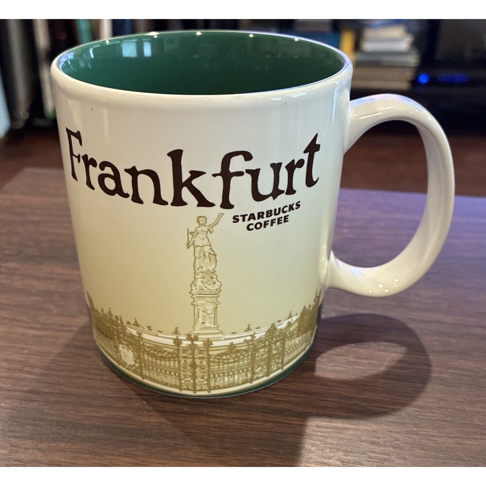 Starbucks Frankfurt Germany City Mug 2016 16oz Coffee Cup Collector Series